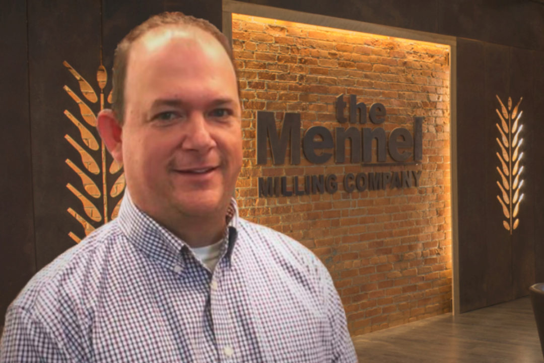 Michael MaGinn, director of operations for the Grain Division of The Mennel Milling Co.