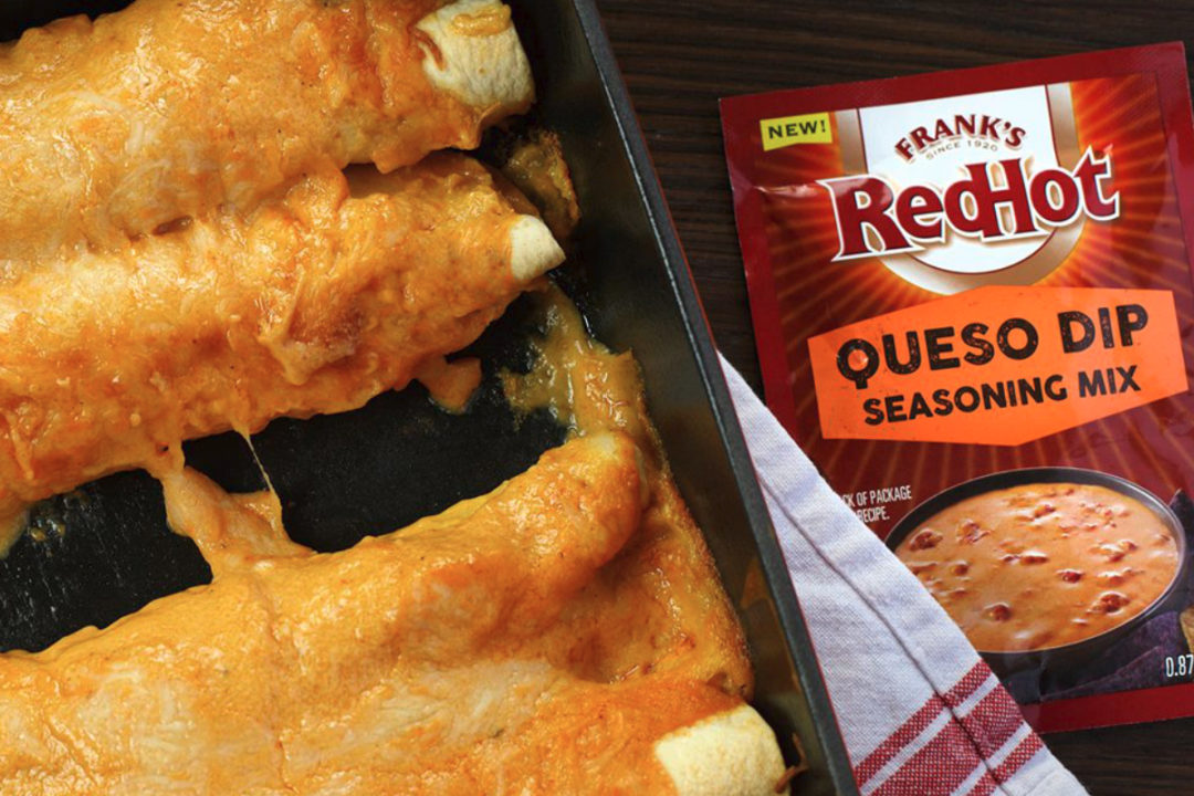 Frank's Red Hot queso seasoning mix, McCormick