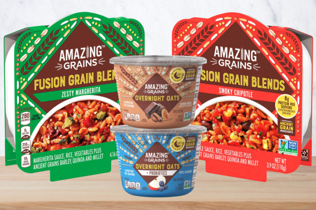 Amazing Grains products, Kraft Heinz