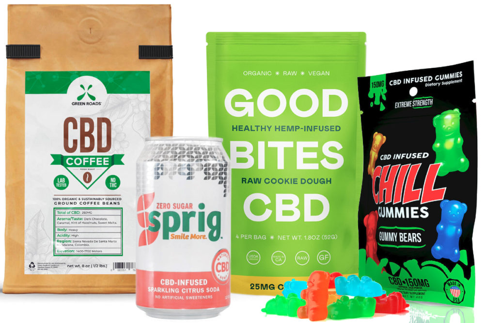 CBD infused foods and beverages