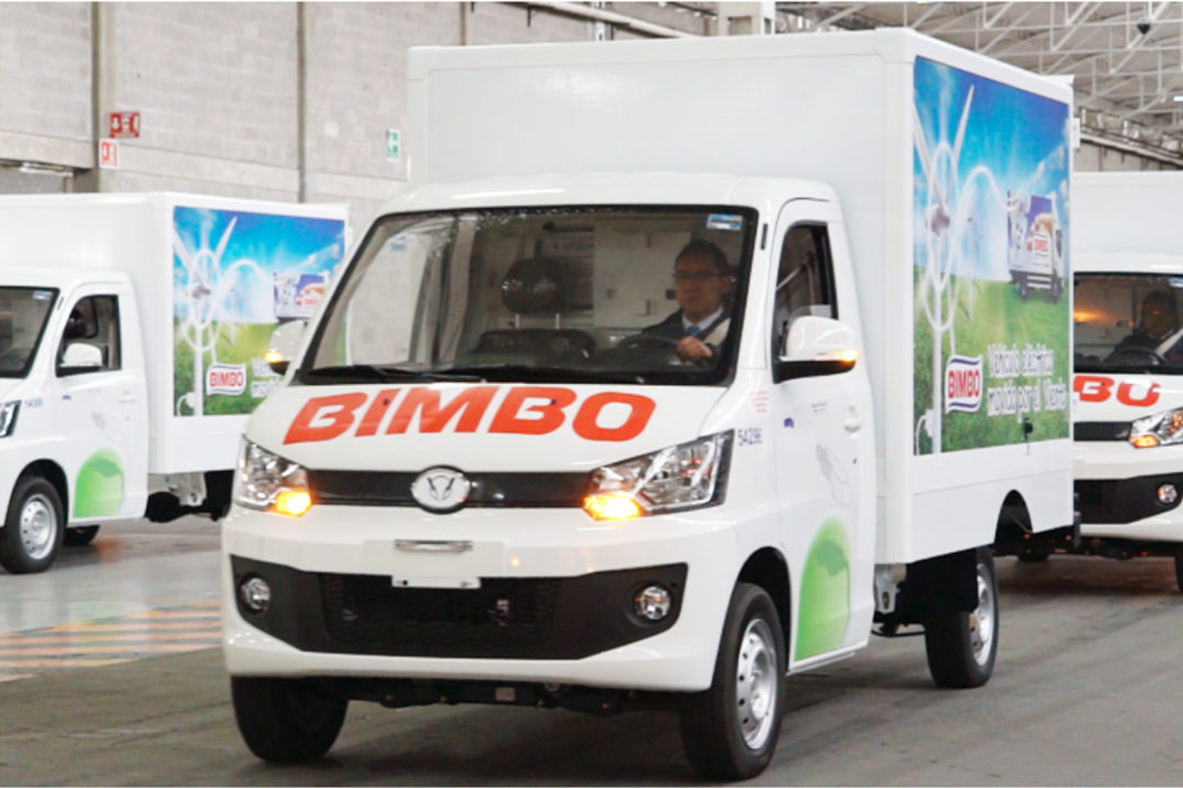Grupo Bimbo sustainable distribution fleet
