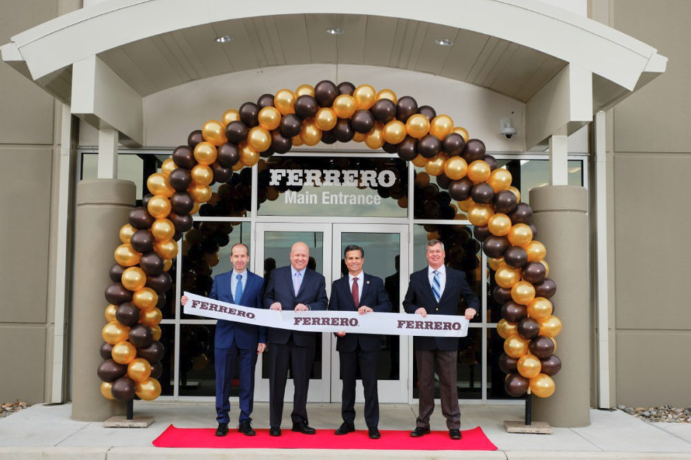Ferrero distribution center opening in Jonestown, Pa.