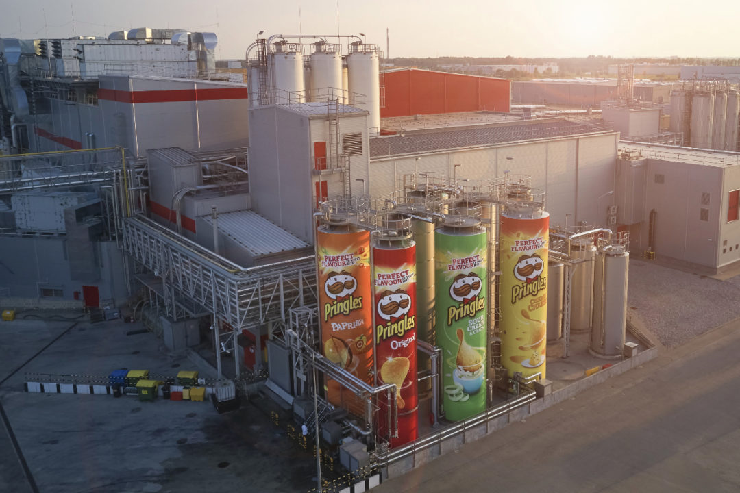 Kellogg Pringles factory in Europe
