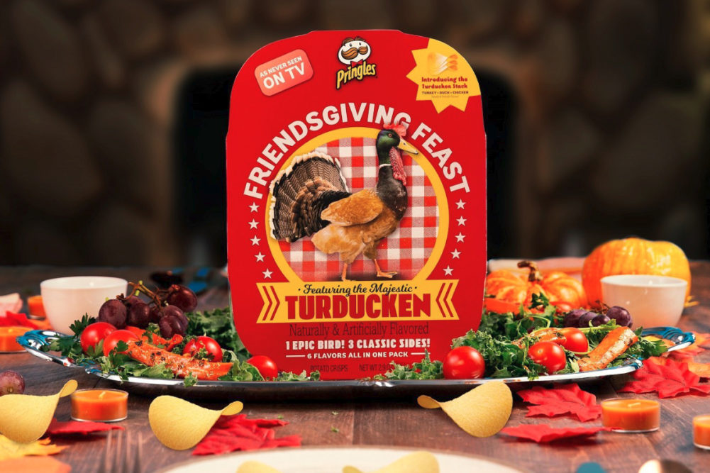 Pringles Friendsgiving Feast Thanksgiving kit with turducken