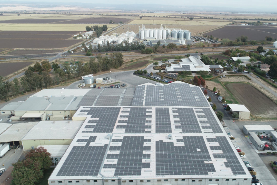 Lundberg Family Farms solar panels
