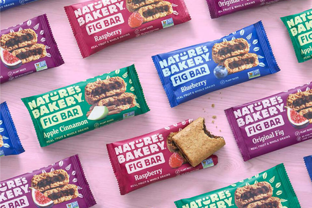 Nature's Bakery fig bars new packaging