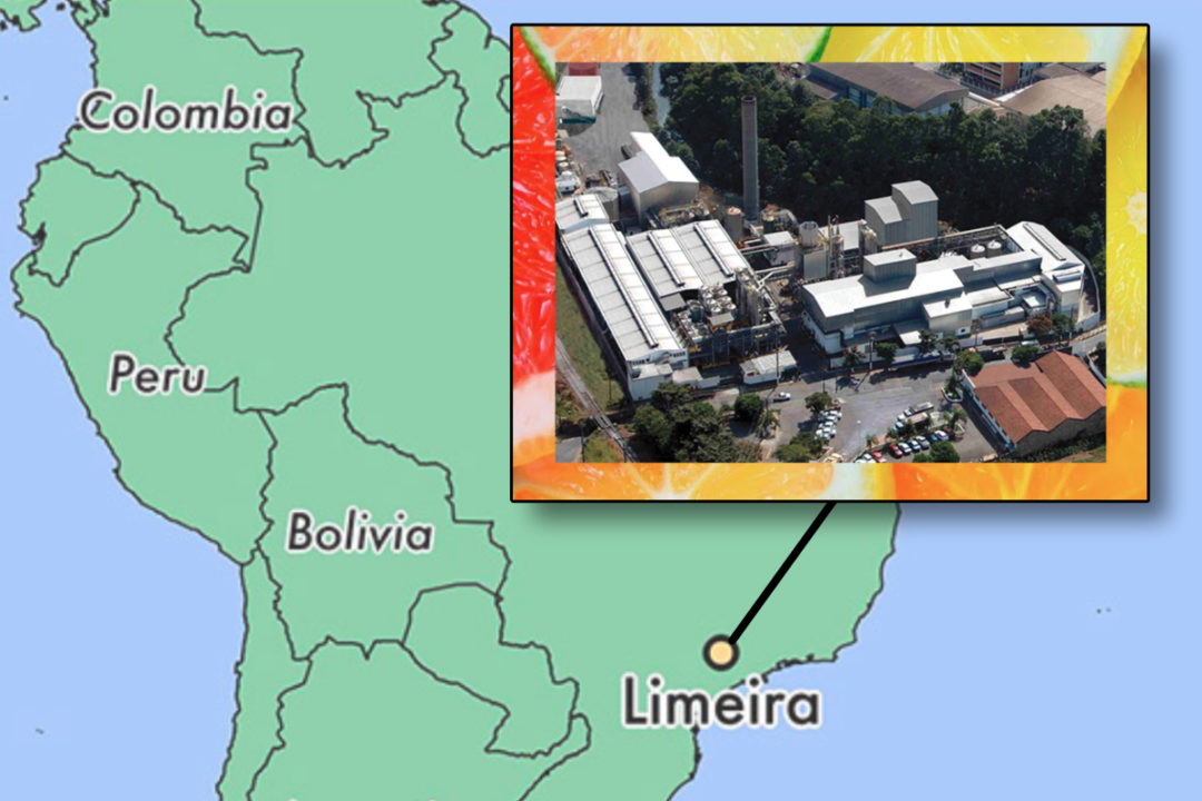 CP Kelco pectin facility in Limeira, Brazil