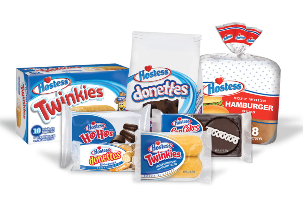 Hostess products lineup