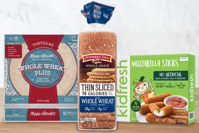 New products featuring whole grains