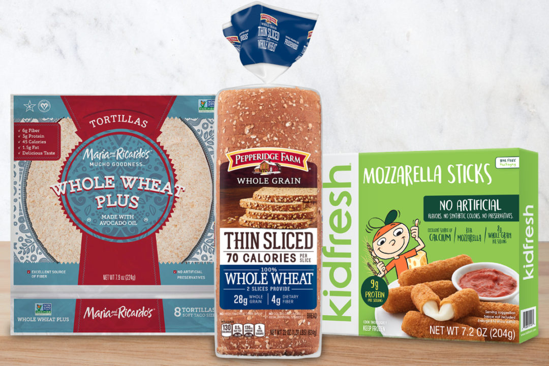 New products featuring whole grains