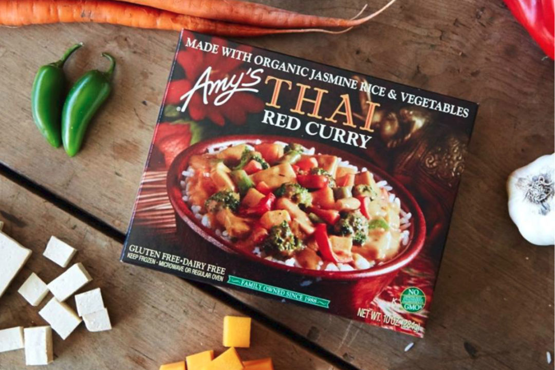 Amy's Kitchen Thai Red Curry organic frozen meal