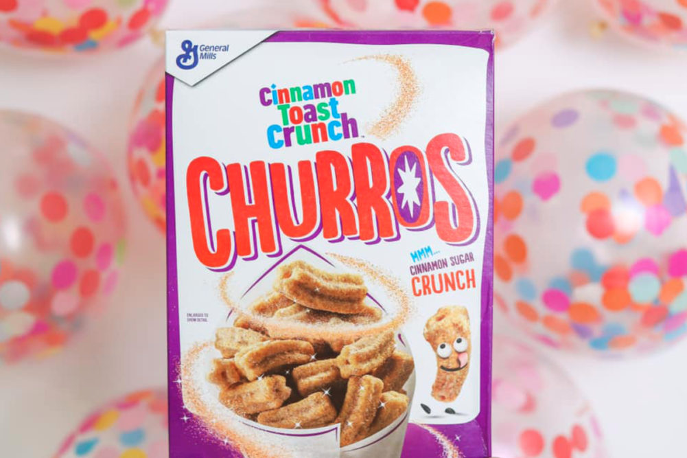 Cinnamon Toast Crunch Churros cereal, General Mills