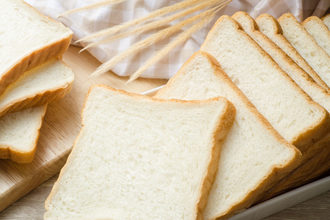 Refined grains white bread