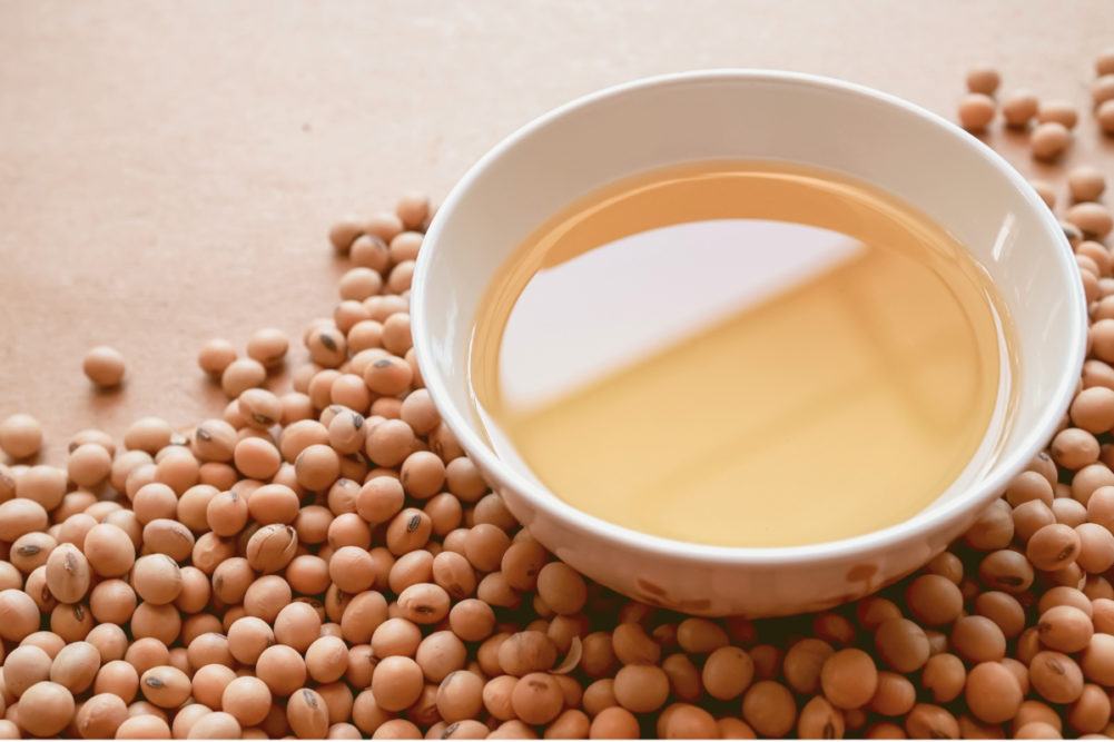 Soybeans and soybean oil
