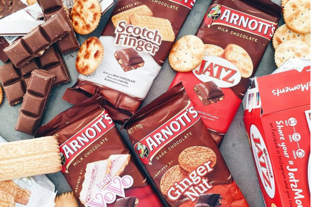 Arnott's biscuits and cookies
