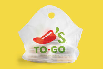 Chili's to-go bag