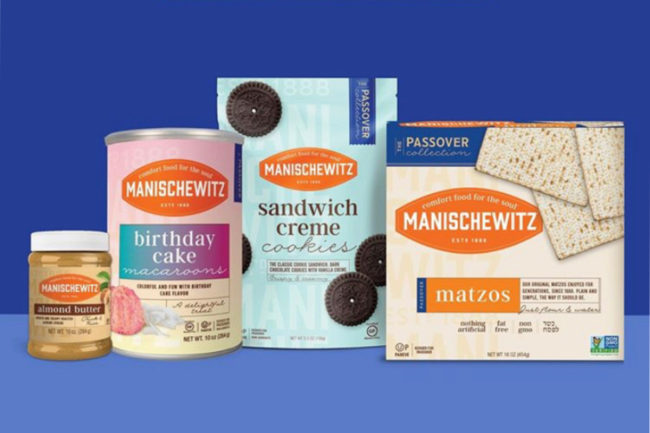 Manischewitz kosher food products