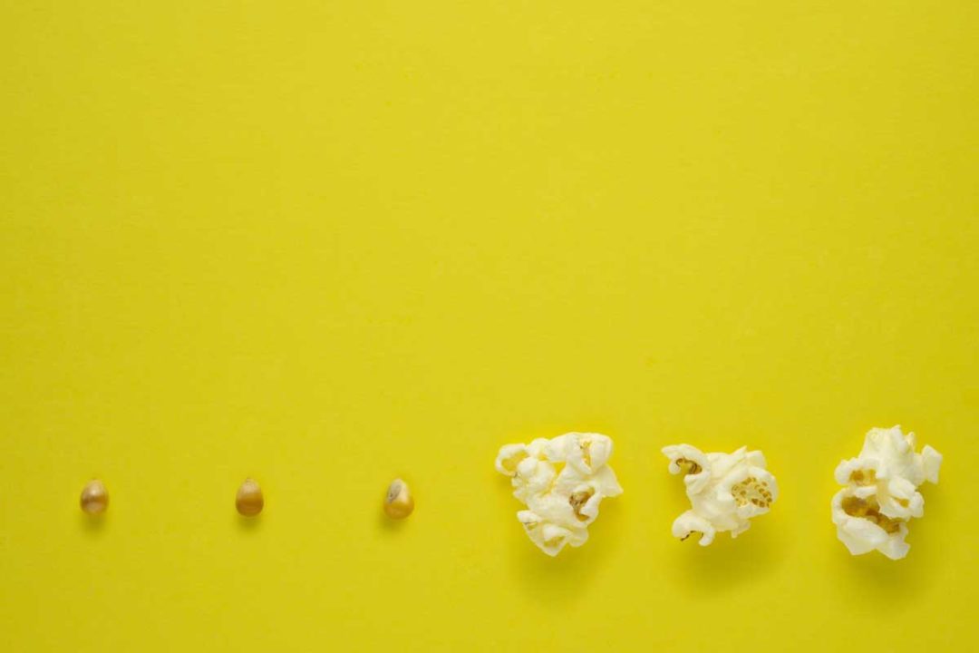 popcorn, startup