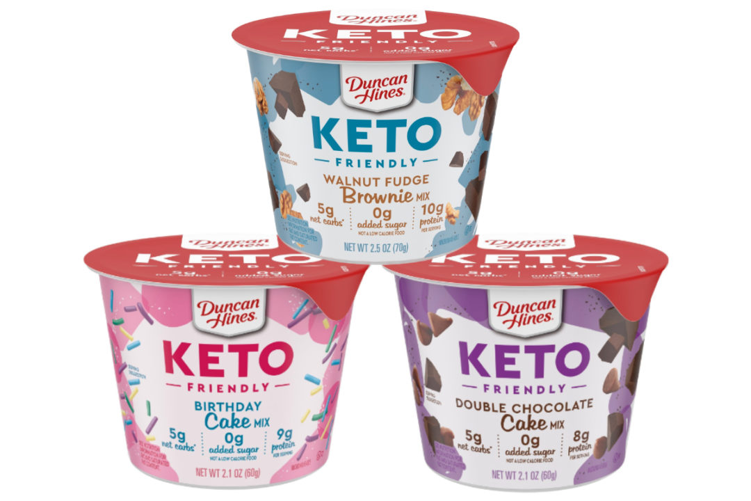 Duncan Hines keto-friendly cake cups