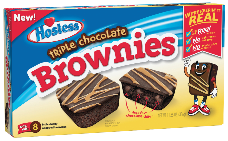Hostess Triple Chocolate Brownies