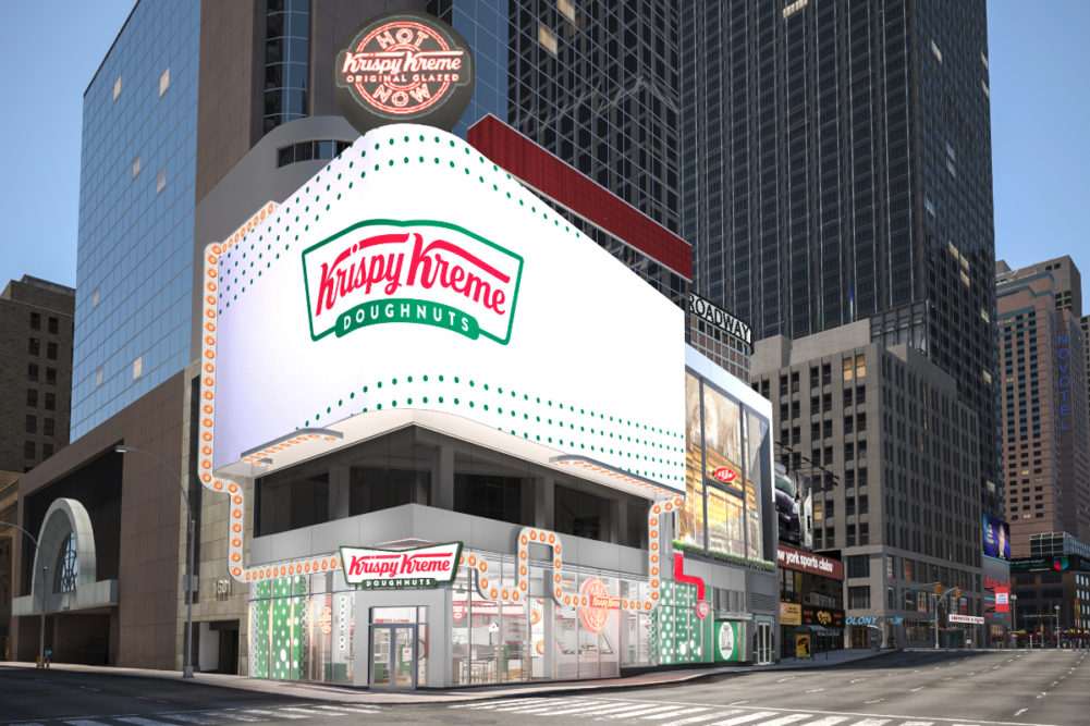 Krispy Kreme store in New York City
