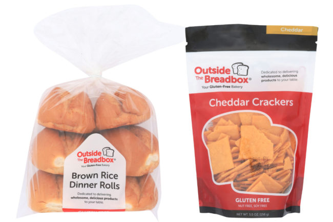 Outside The Breadbox gluten-free products