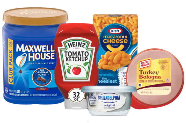 Kraft Heinz products