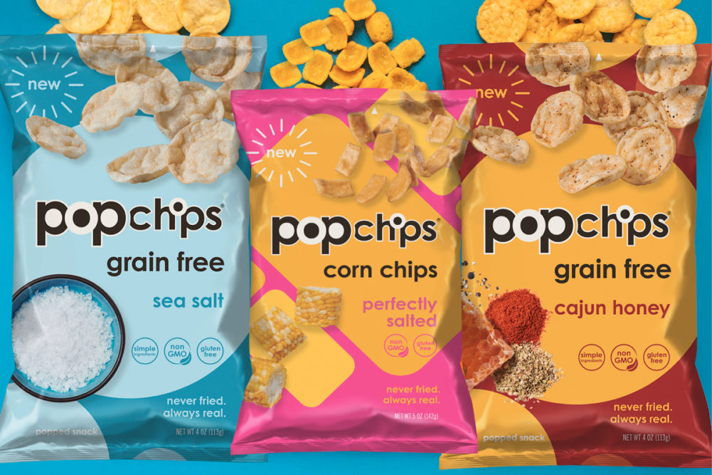Popchips Grain Free and Popchips Corn Chips