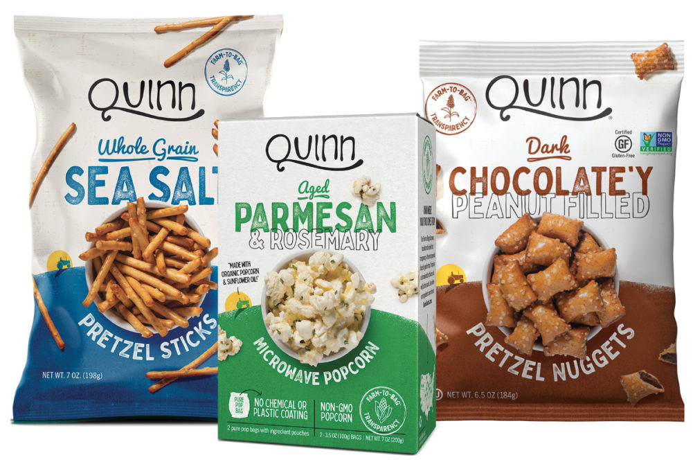 Quinn Snacks products