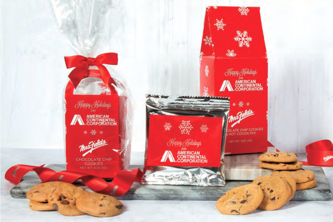 Mrs. Fields Chocolate Inn/Lanco holiday cookie packs