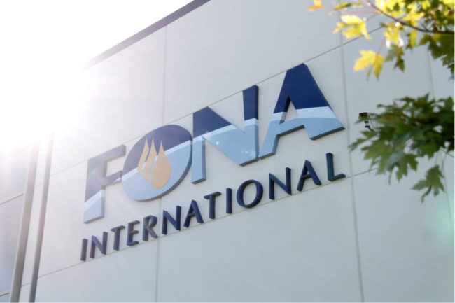 FONA International, LLC sign
