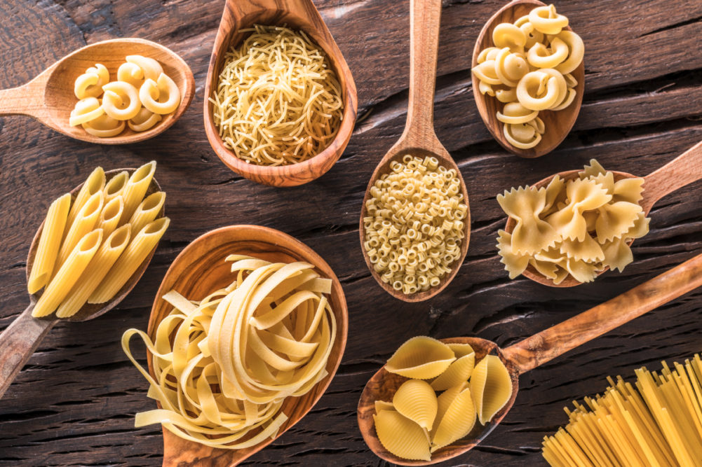 Various pastas