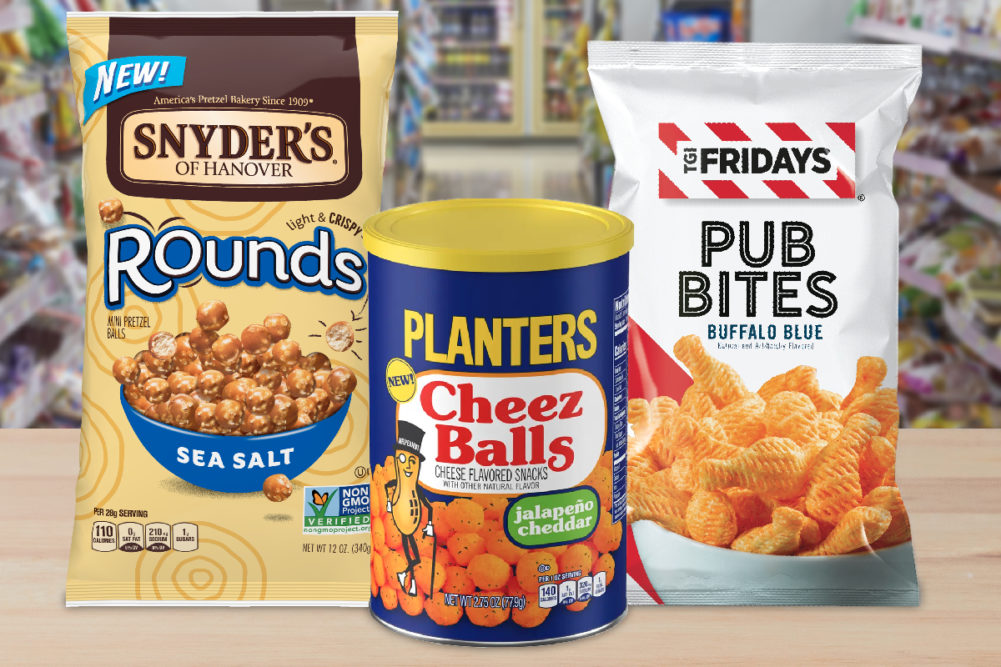 New salty snacks from Campbell Soup, Kraft Heinz, Utz