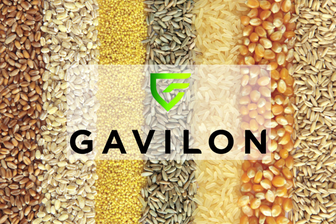 Gavilon logo and grains