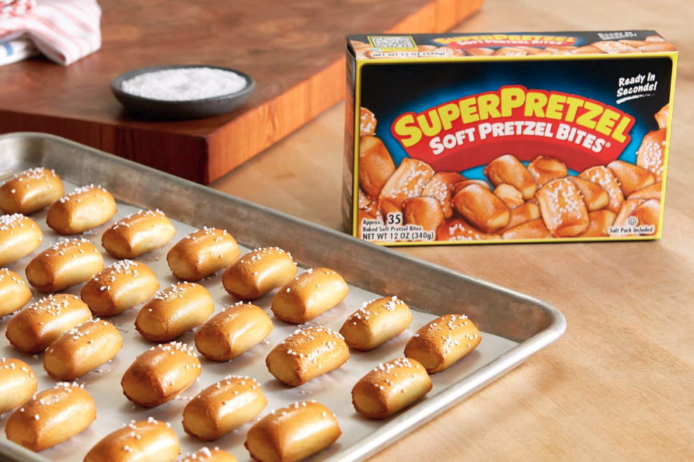 SuperPretzel soft pretzel bites