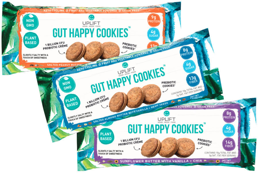 Uplift Foods probiotic cookies