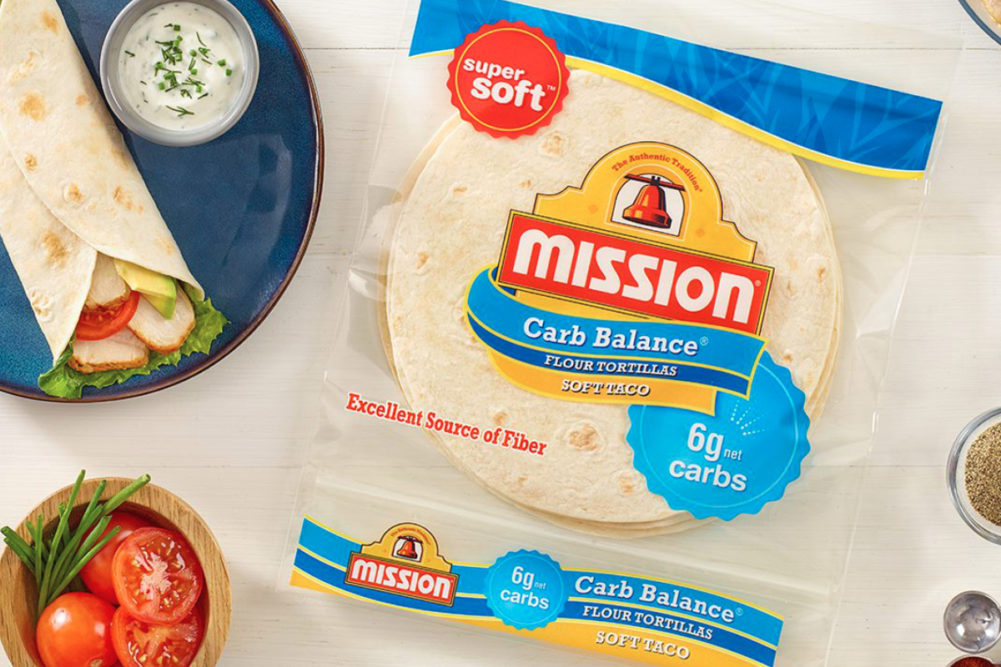 Mission Foods Carb Balance soft flour tortillas