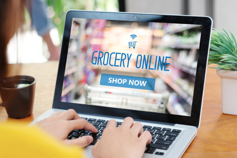 Online grocery shopping