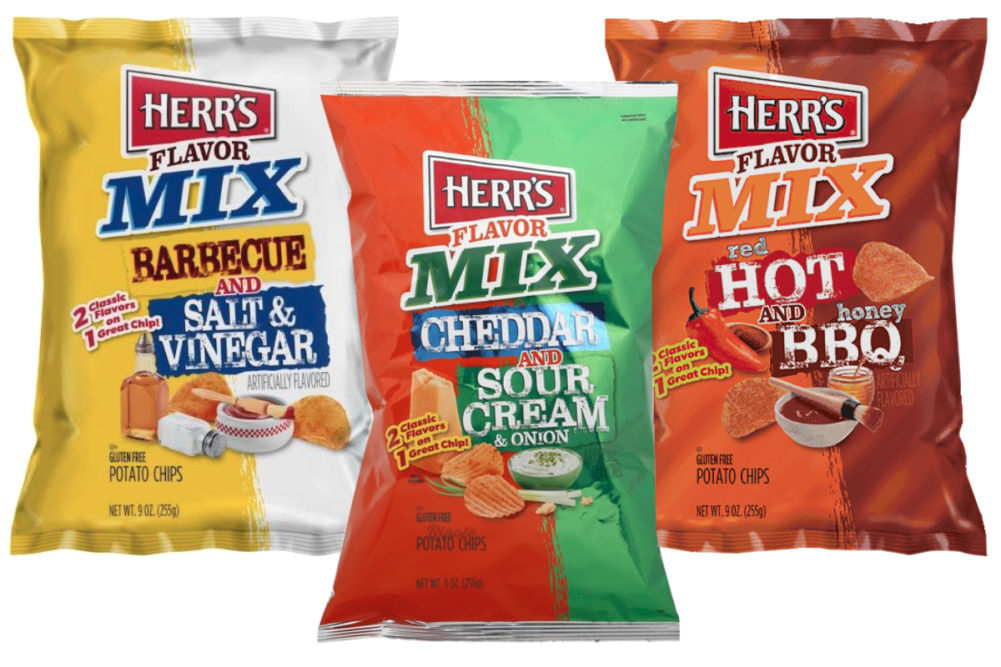 Herr’s Flavor Mix chips