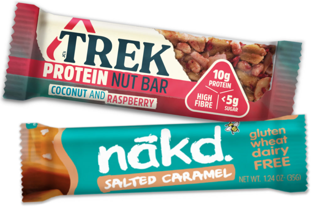 Natural Balance Foods Nakd and Trek fruit and nut bars