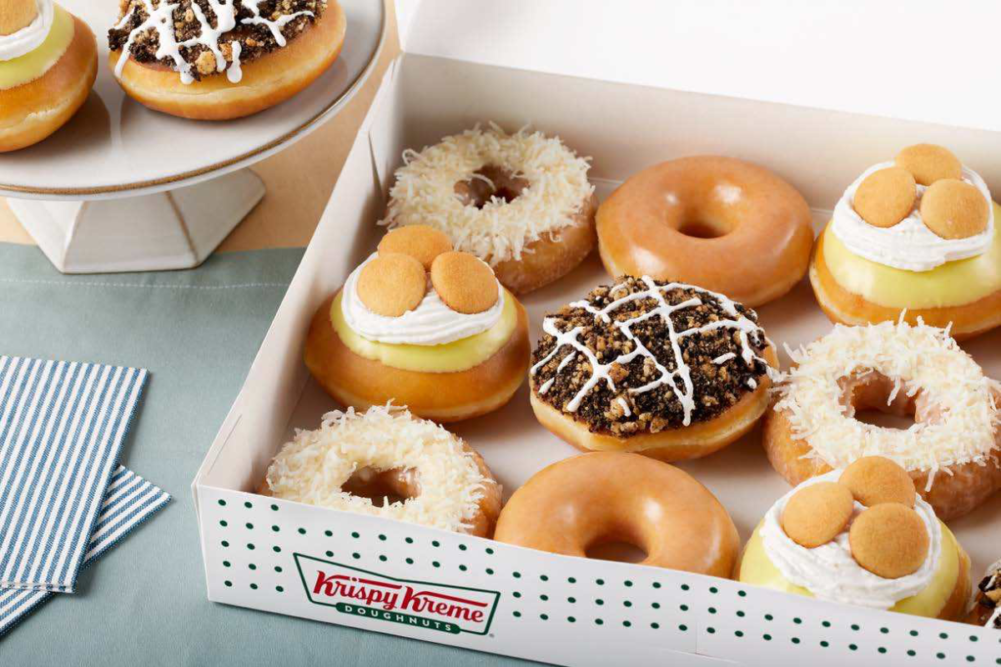 Krispy Kreme dessert doughnuts collection