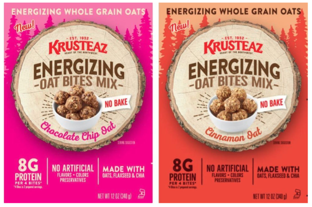 Krusteaz Energizing Oat Bites Mixes