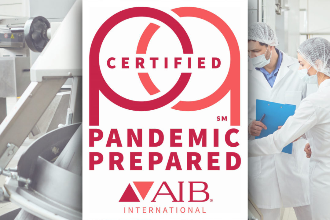 AIB International Pandemic Prepared Certification