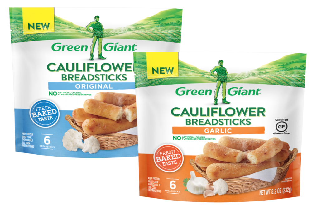 Green Giant cauliflower breadsticks