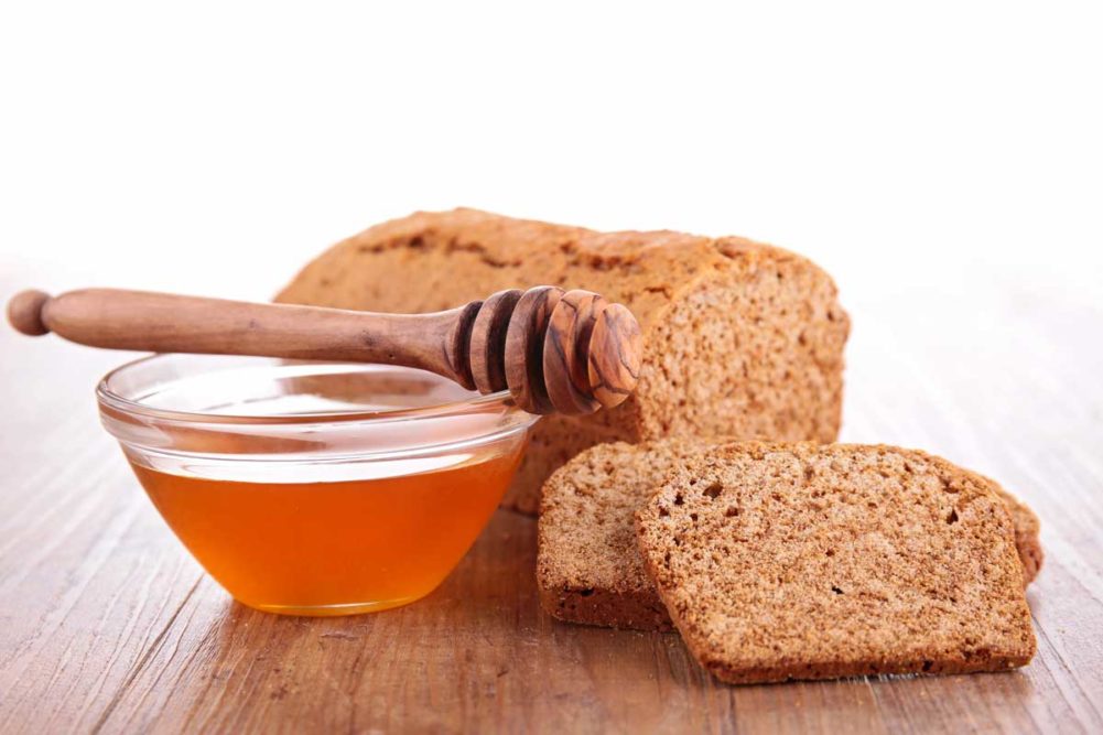Honey, bread