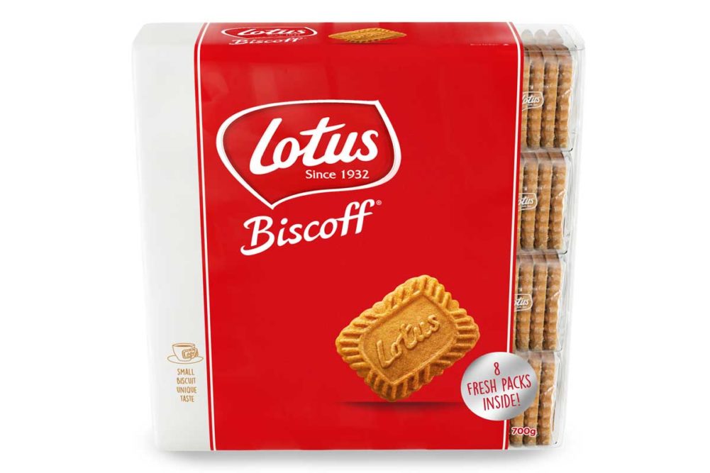 Lotus Bakeries Biscoff cookies