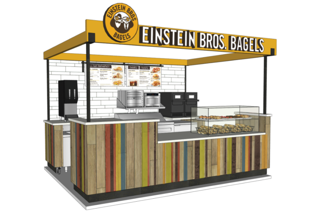 Concept for Einstein Bros. c-store