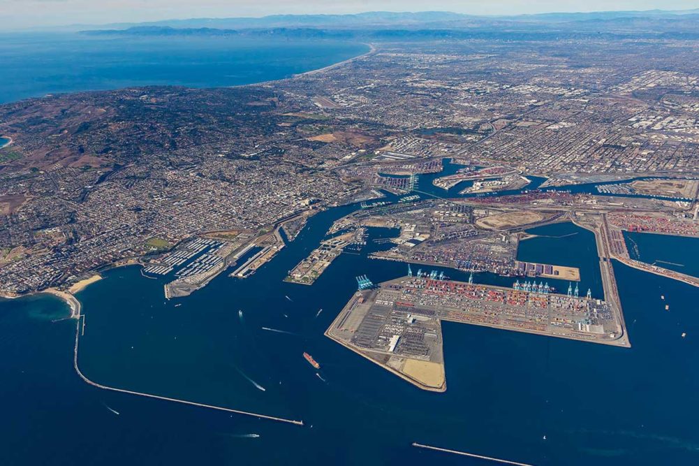 Port of Los Angeles, Aerial View