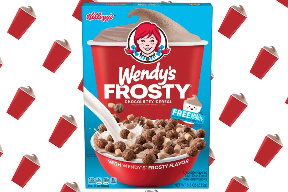 Kellogg's Wendy's Frosty Chocolatey Cereal