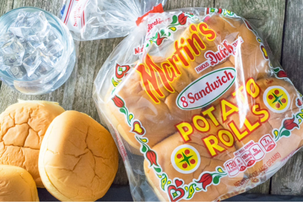 Potato rolls from Martin’s Famous Pastry Shoppe